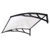 100x100 5mm PC Hollow Sheet Awning 2 Sets Unit