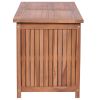 Patio Storage Box 47.2"x19.7"x22.8" Solid Teak Wood