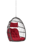 Outdoor Garden Rattan Egg Swing Chair Hanging Chair Wood