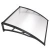 100x100 5mm PC Hollow Sheet Awning 2 Sets Unit