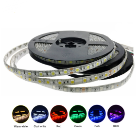 LED Light Strips Highlight 60 Light Beads Epoxy Waterproof Soft Strips (Option: IP65 Warm White-400cm)