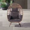 Outdoor Garden Rattan Egg Swing Chair Hanging Chair