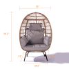 Outdoor Garden Rattan Egg Swing Chair Hanging Chair